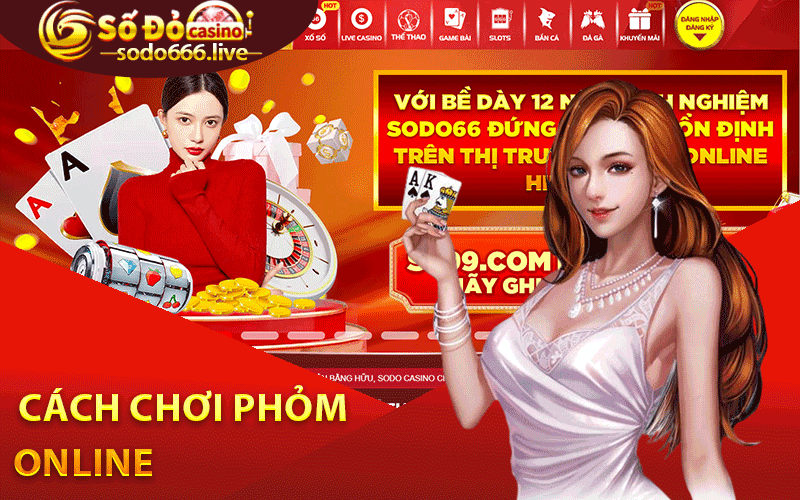 Cách Chơi Phỏm online